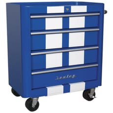Sealey Retro Style 4 Drawer Roller Cabinet