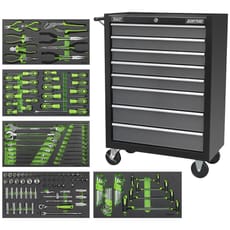 Sealey 136 Piece Hand Tool Kit in 8 Drawer Roller Cabinet