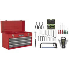 Sealey American Pro 3 Drawer Tool Chest + 93 Piece Tool Kit