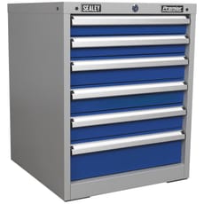 Sealey Premier Industrial Workstation Cabinet 6 Drawer