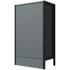 Sealey Cupboard Base Unit with 3 Shelves for Modular Racking System