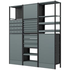 Sealey 3 Unit Wide Modular Racking System Combo
