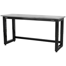 Sealey Heavy Duty Adjustable Stainless Steel Worktop Workbench