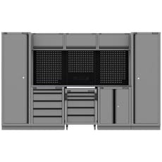 Sealey Superline Pro Black Edition Stainless Steel Worktop Storage System Combo