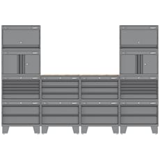 Sealey Superline Pro Connect Wooden Worktop Storage System Combo