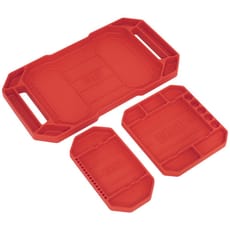 Sealey 3 Piece Non Slip Flexible Tool Tray Set