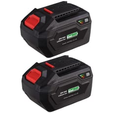 Sealey BK06 20v Cordless SV20V Li-ion Battery 6ah Pack of 2