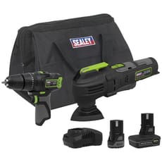 Sealey 10.8v Cordless Combi Drill and Multi Tool Kit