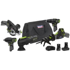 Sealey 10.8v Cordless 5 Piece Power Tool Kit
