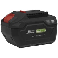 Sealey CP20VBP6 20v Cordless Li-ion Battery 6ah 