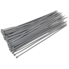Sealey Cable Ties Silver Pack of 100