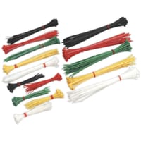 Sealey 375 Piece Cable Ties Assorted Pack 