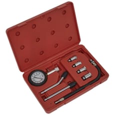Sealey 6 Piece Compression Test Kit