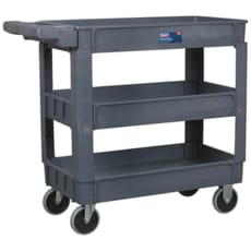 Sealey Heavy Duty 3 Shelf Composite Trolley