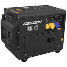 Sealey DG5000 4 Stroke Diesel Generator 5 Kva