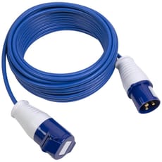 Sealey Blue 16A 1.5mm Trailing Extension Cable 240v