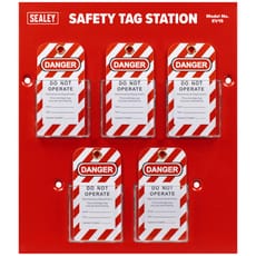 Sealey Wall Mount Safety Tag Station