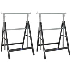 Sealey FDT32 Fold Down Telescopic Trestles Set of 2