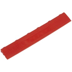 Sealey Anti Slip Polypropylene Female Edging Tile Red