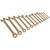 Sealey 13 Piece Non Sparking Combination Spanner Set 