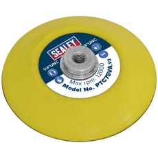 Sealey 75mm Hook and Loop Backing Pad 1/4" UNF