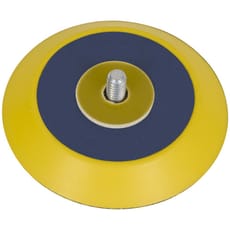 Sealey 75mm Hook and Loop Backing Pad 1/4" UNC Male