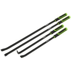 Siegen 4 Piece Heavy Duty Pry Bar Set in Tool Roll