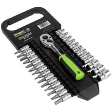 Siegen 27 Piece 1/4" Drive Socket and Bit Set