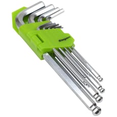 Siegen 9 Piece Long Ball End Hexagon Allen Key Set