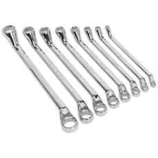 Siegen S0405 8 Piece Deep Offset Ring Wrench Set
