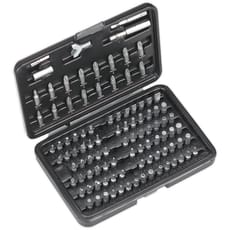 Siegen 100 Piece Screwdriver and Security Bit Set