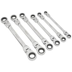 Siegen 6 Piece Flexible Ring Spanner Set Metric
