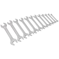 Siegen 12 Piece Double Open End Spanner Set Metric