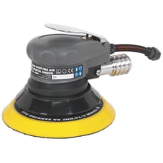 Sealey SA09 Dust Free Air Palm Orbital Disc Sander 150mm