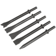 Sealey 5 Piece .401" Shank Air Hammer Chisel Set