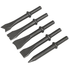 Sealey 5 Piece .401" Shank Air Hammer Chisel Set