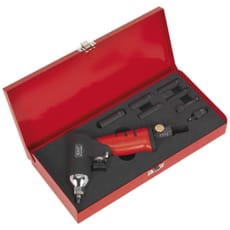 Sealey SA141 Air Impact Wrench and Diesel Glow Plug Set 1/4" Drive