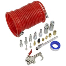 Sealey 19 Piece Air Blow Gun Accessory Kit