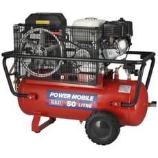 Sealey SA5055 Belt Drive Petrol Air Compressor 50 Litre