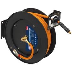 Sealey High Visibility Hybrid Air Hose and Metal Reel