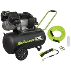 Sealey SAC10030VE Air Compressor 100 Litre & Air Accessory Kit