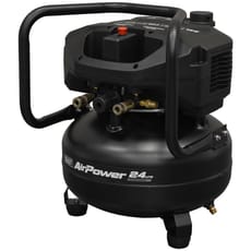 Sealey SAC24V Oil Free Belt Drive Vertical Air Compressor 24 Litre