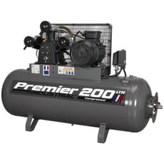 Sealey SAC32055B Belt Drive Air Compressor with 200 Litre