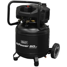 Sealey SAC50V Oil Free Belt Drive Vertical Air Compressor 50 Litre