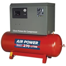 Sealey SAC72775BL Low Noise Air Compressor 270 Litre