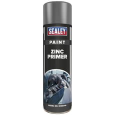 Sealey Zinc Primer Aerosol Spray Paint