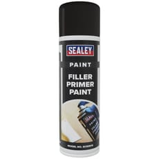 Sealey Filler Primer Aerosol Spray Paint Pack of 6