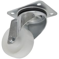 Sealey Swivel Plate Castor White Polyamide