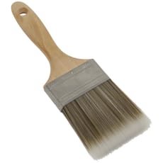Sealey Wooden Handle Synthetic Paint Brush
