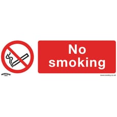 Sealey Self Adhesive Vinyl No Smoking Sign